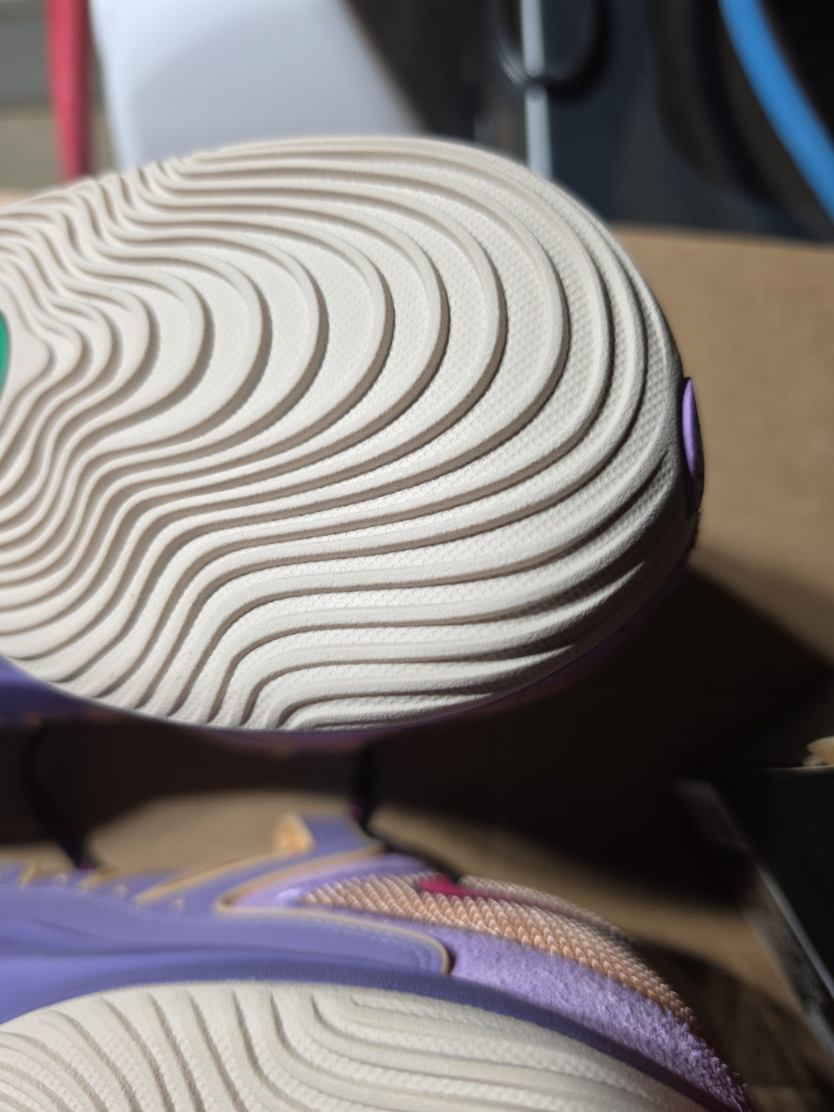 Size 14 - Nike KD 18 Washed Purple Pink Lilac