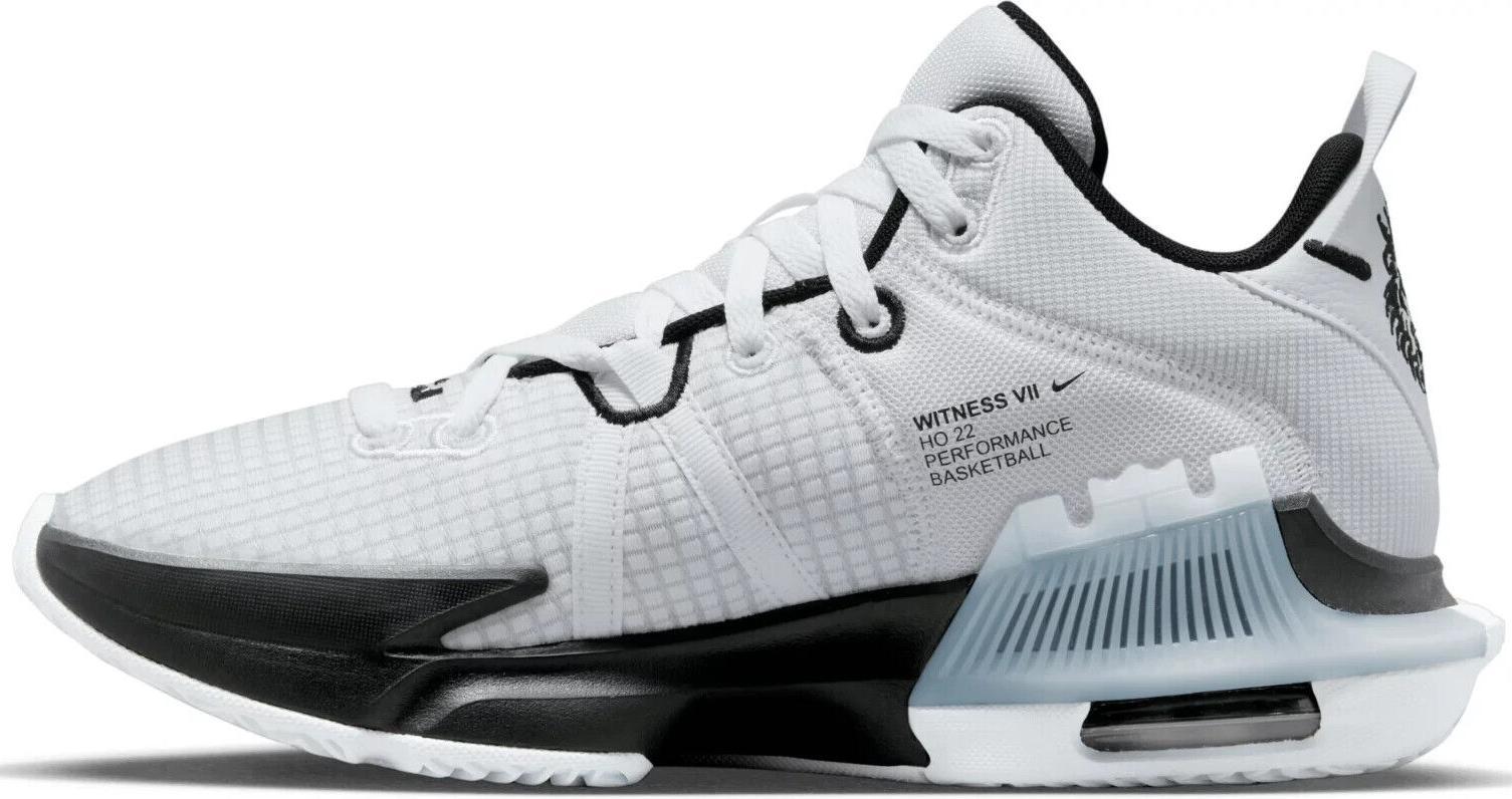 Size 13 - Nike LeBron Witness 7 TB White Black