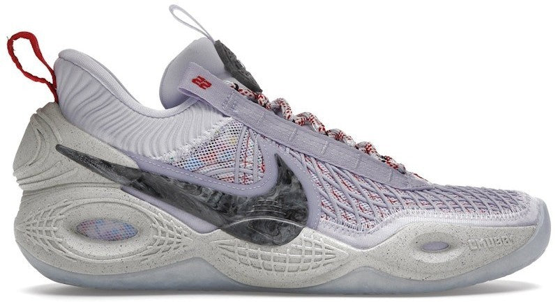 Nike Cosmic Unity DA6725-901 Purple Red Men's Basketball Shoes Mesh Low Top
